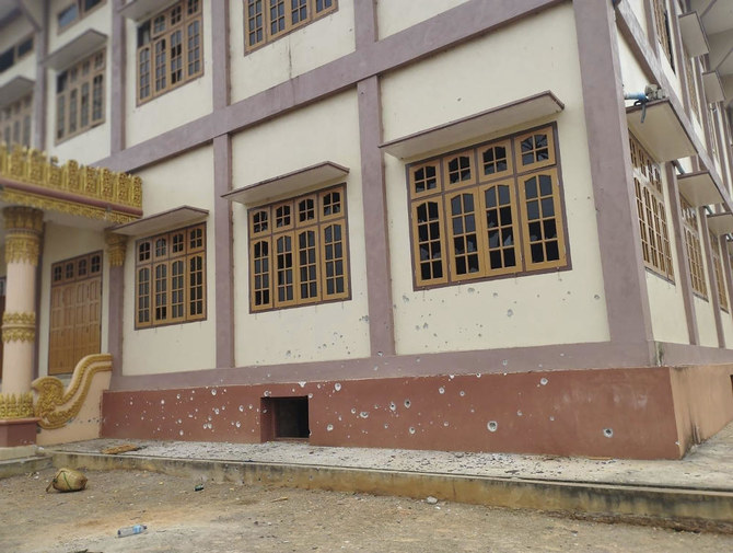 29 people killed in suspected massacre at a monastery in Myanmar