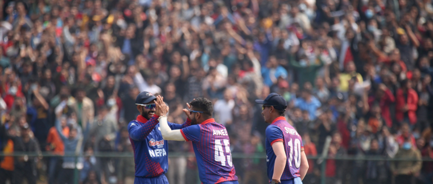 Fifth success for Nepal, Dipendra took 2 wickets