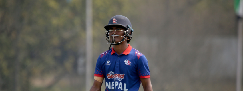 Nepal’s third wicket fell