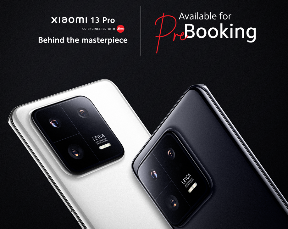 Xiaomi 13 Pro, co-engineered with Leica camera available for pre-booking