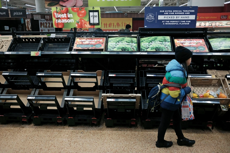 UK is grappling with vegetable shortages. How did it happen?