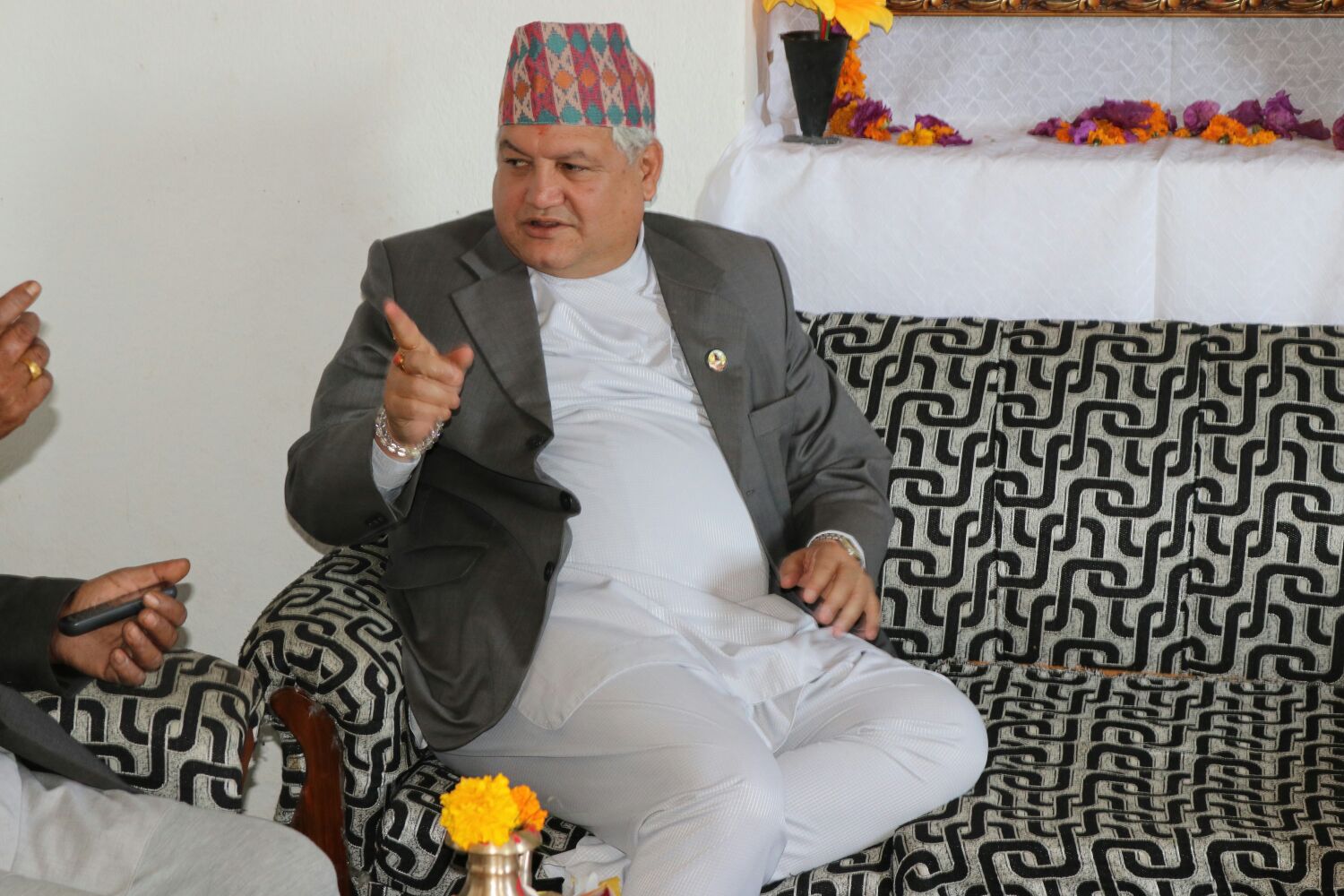 Former minister Thapa appointed political adviser to the president