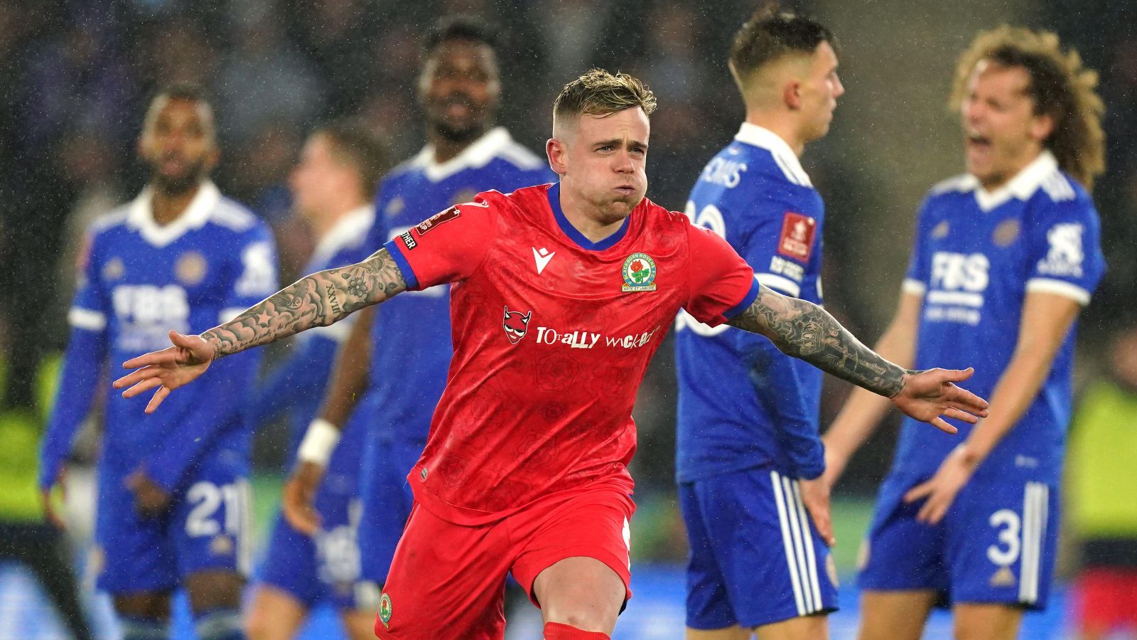 Leicester lost to Blackburn in FA Cup