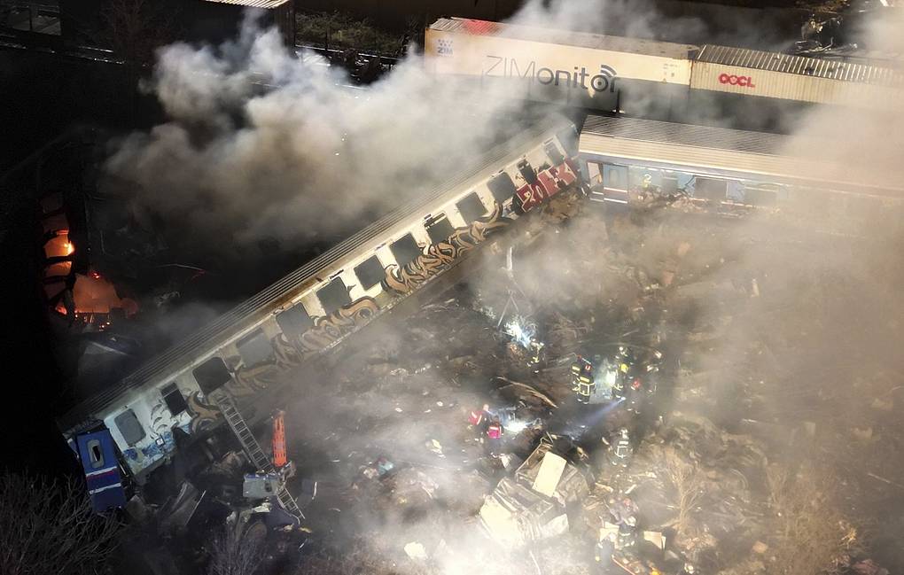 Death toll from train collision in central Greece rises to 26