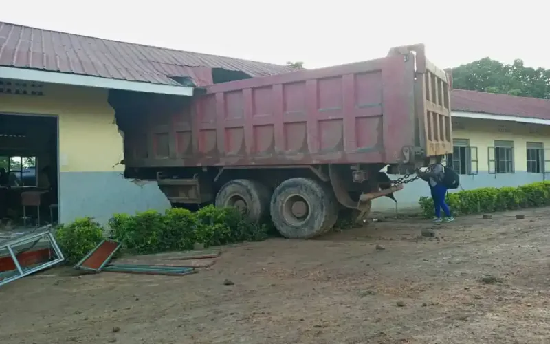 Four students killed after truck plows into school in central Uganda