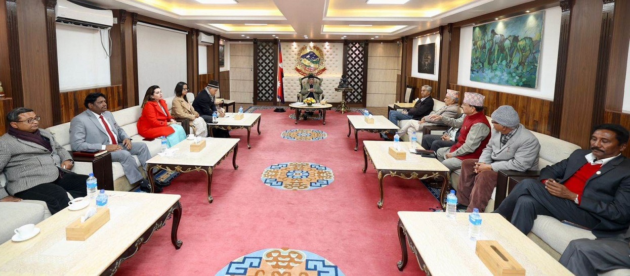 Eight parties interacting with MPs of seven states today