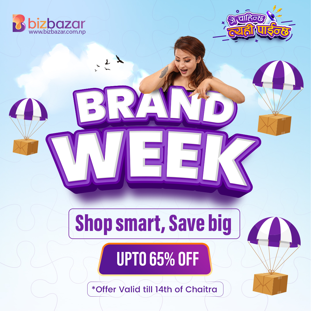 Bizbazar’s first Brand Week begins with discounts up to 65%