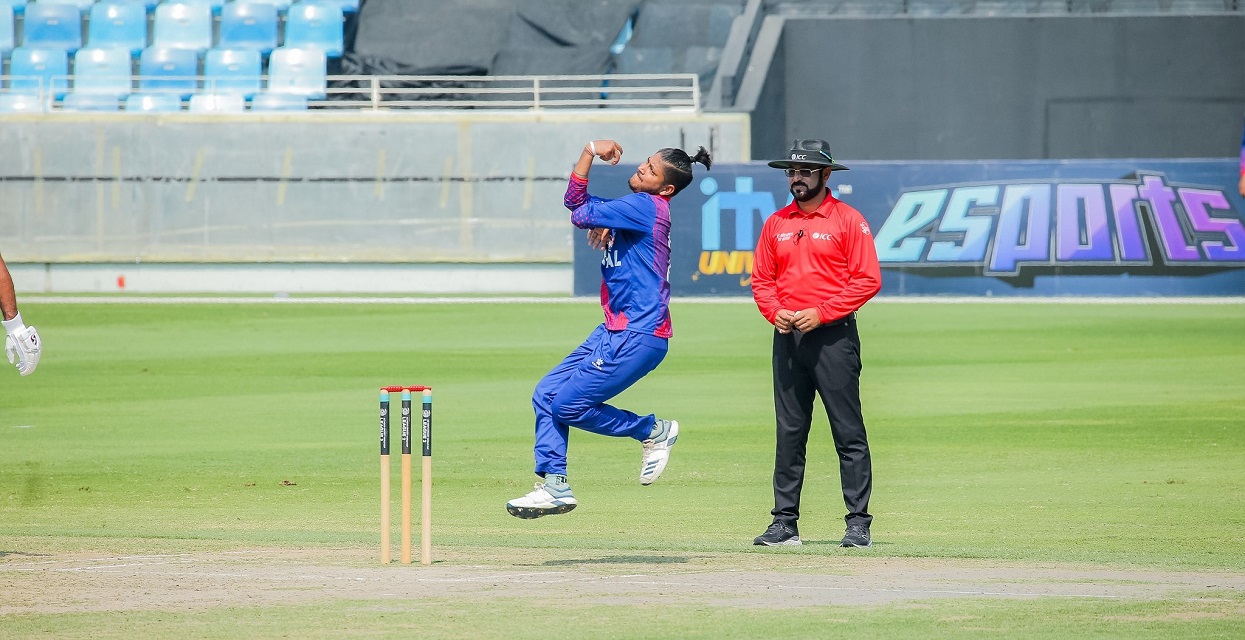 ICC One Day: Nepal and Scotland playing