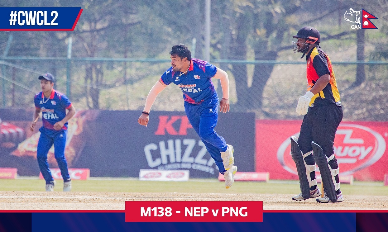 PNG gives Nepal a 96 runs target