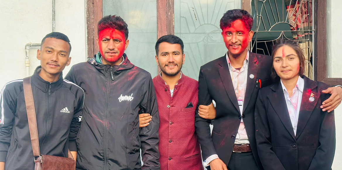 Dhungel of revolutionary won in Nepal Law Campus