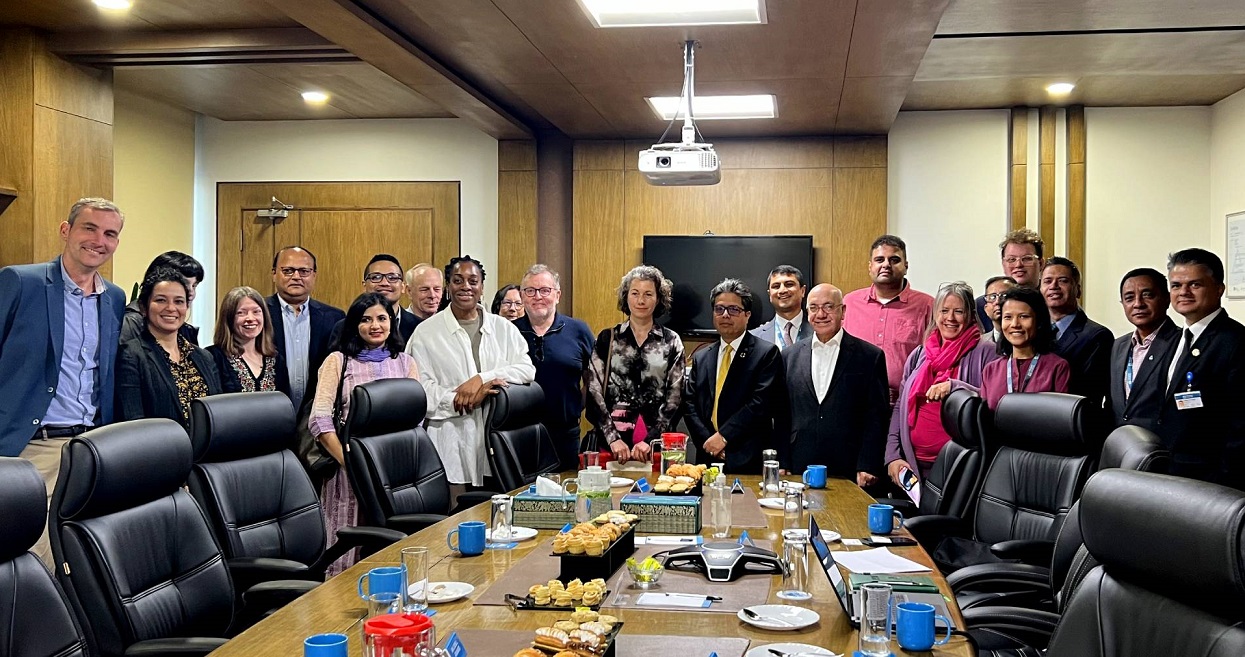 UK Parliamentary Delegation visits NMB Bank