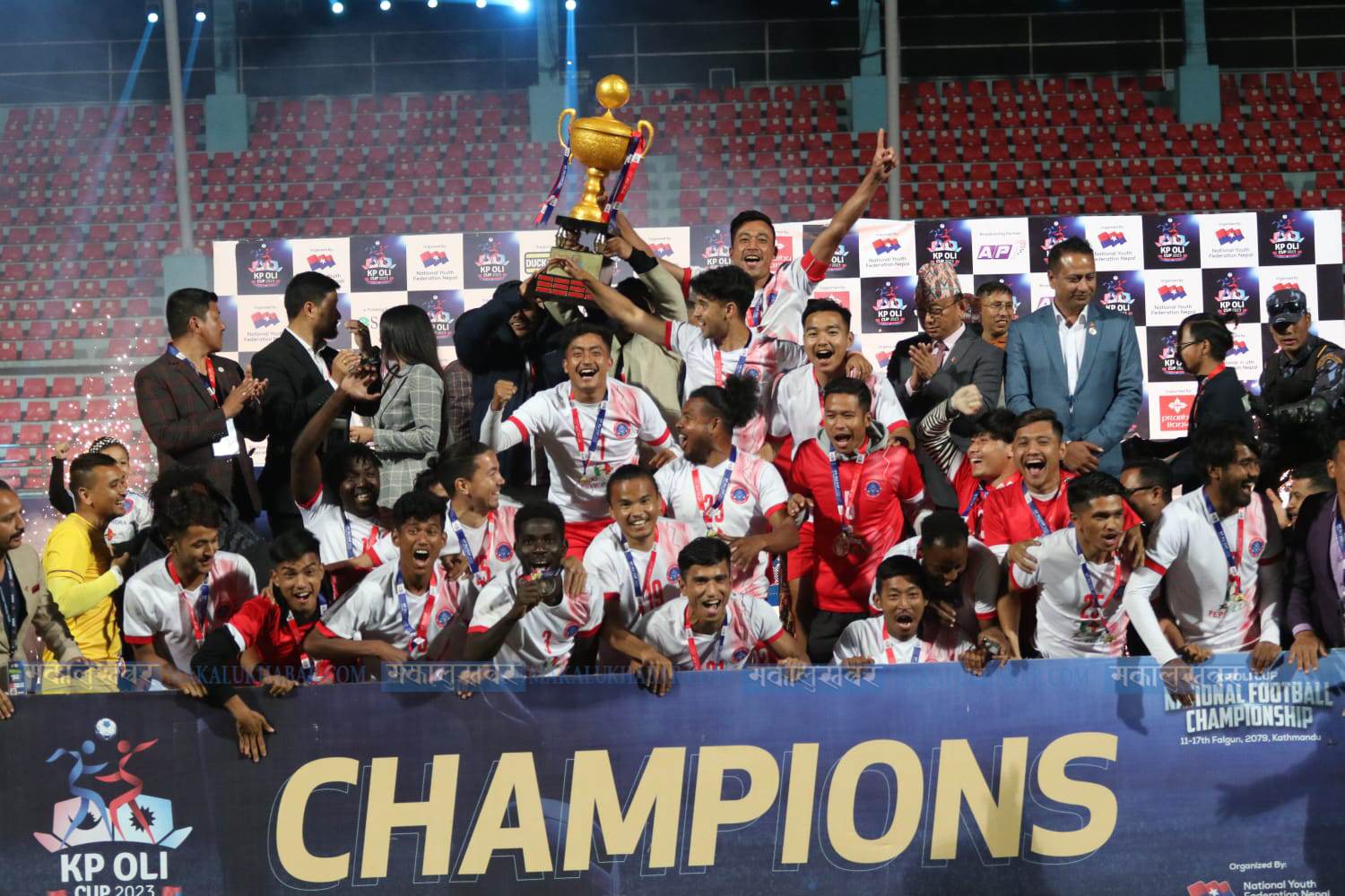Machhindra clinches Satdobato to win KP Oli Cup title (photos included)