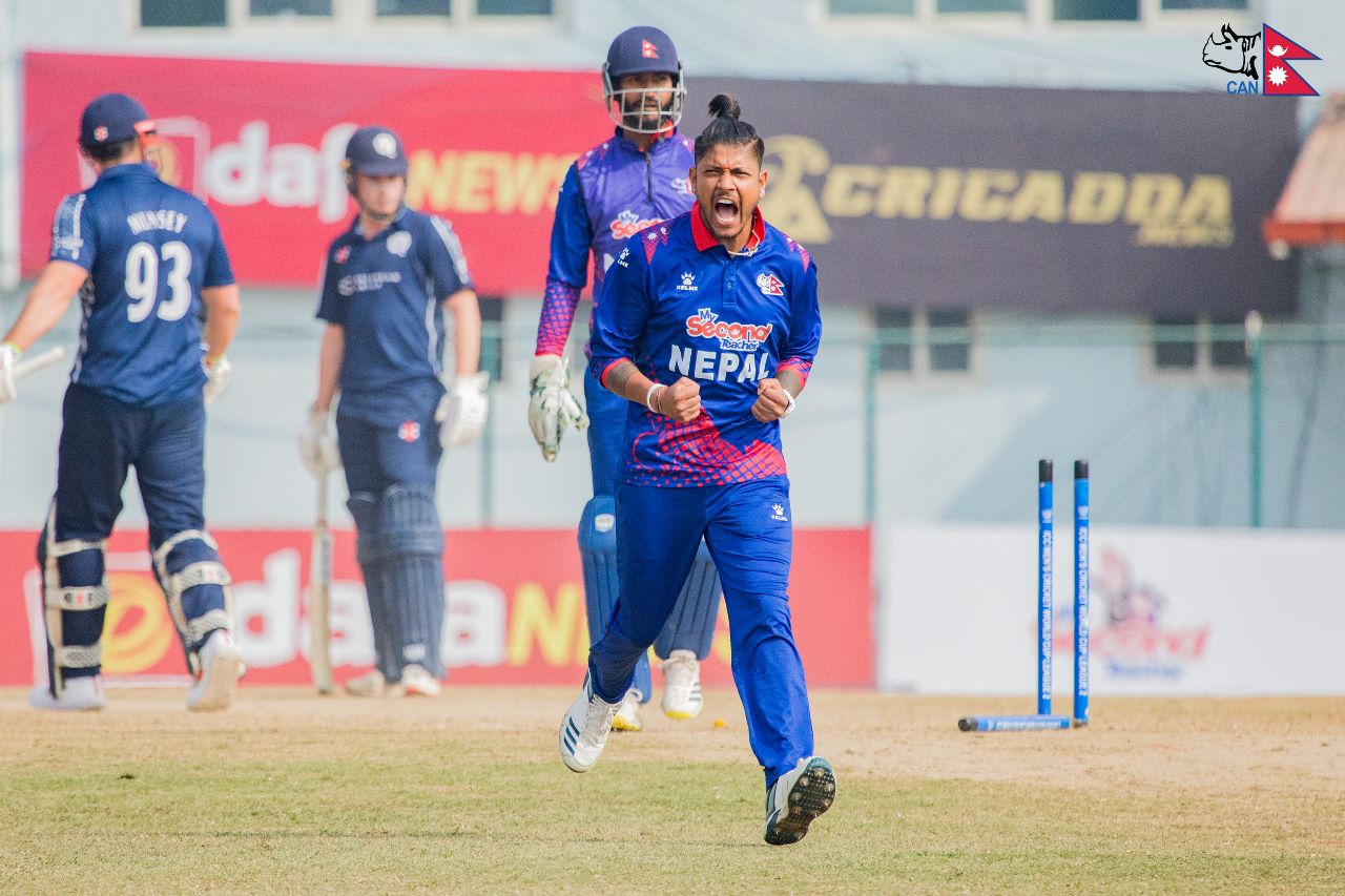 PNG lost seventh wicket after adding 82 runs