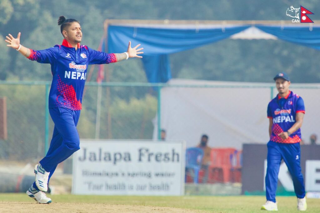 Third Success For Nepal, Sandeep Took The Wicket – English.MakaluKhabar.com