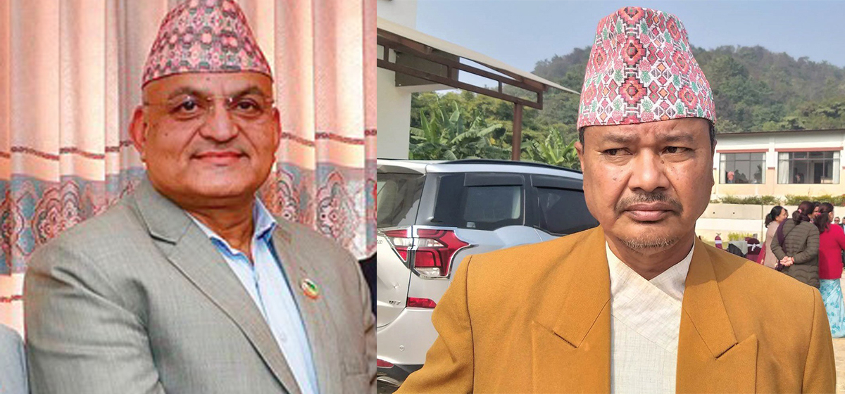 Chief Minister of Gandaki & Lumbini taking oath