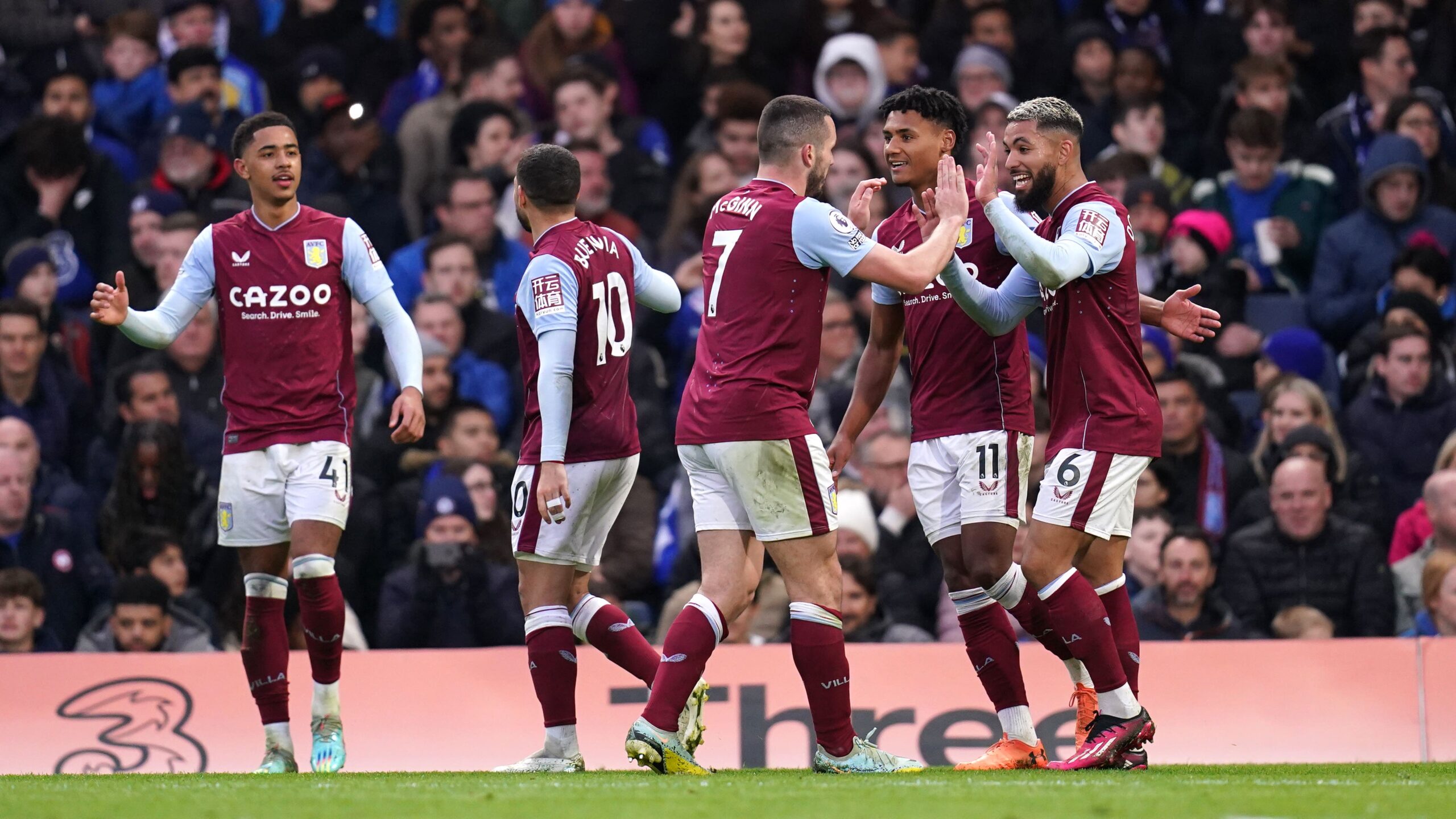 Aston Villa defeats Chelsea 2-0 on Saturday night