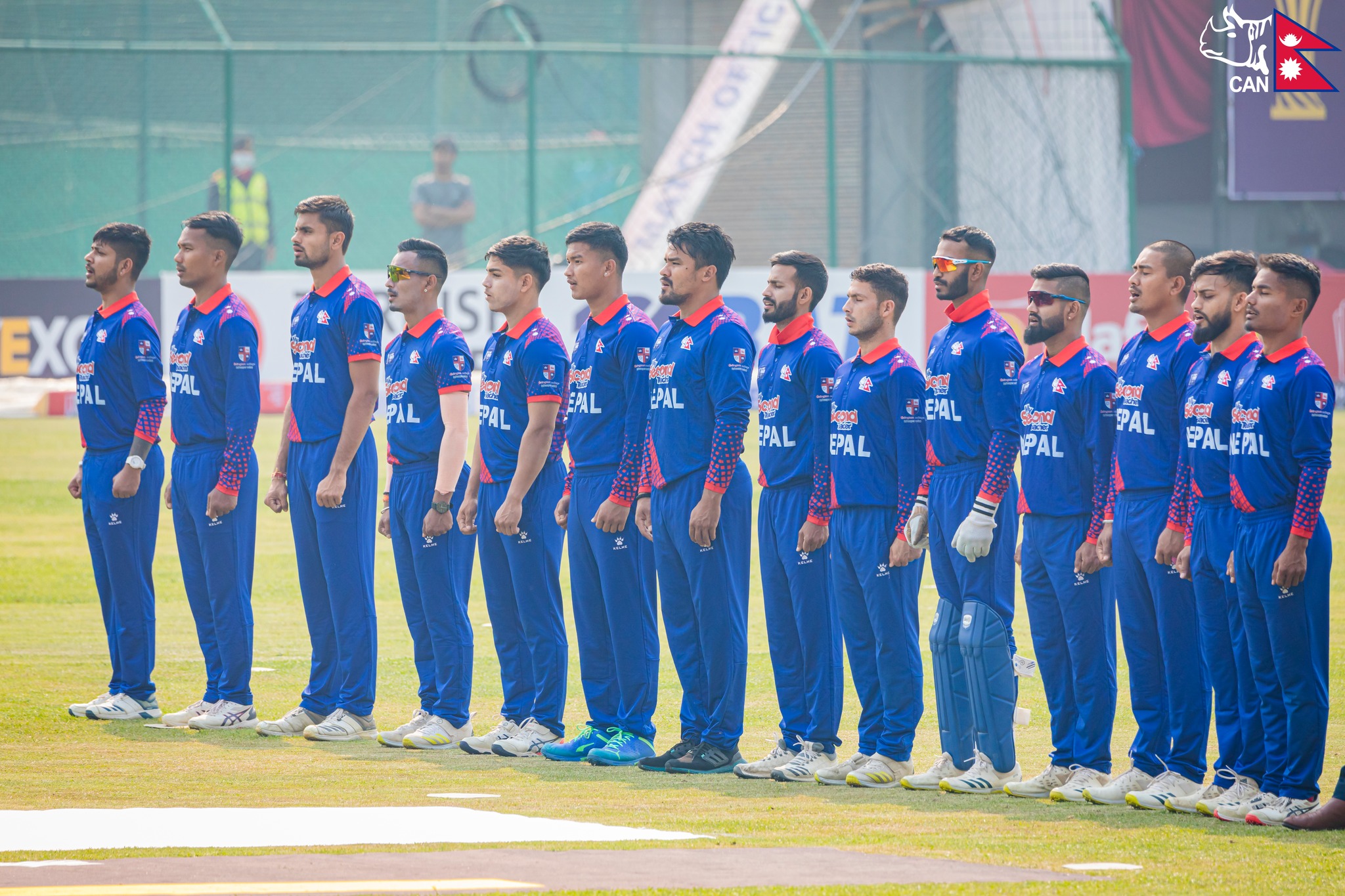 Nepal lost both openers for zero runs