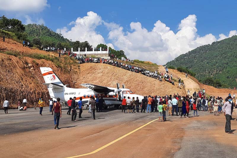 Baitadi folks demand for operation of Patan airport