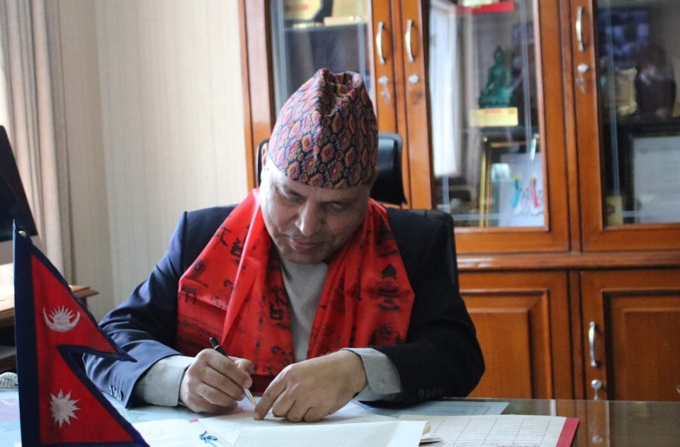 Foreign Secretary Paudyal visiting UK