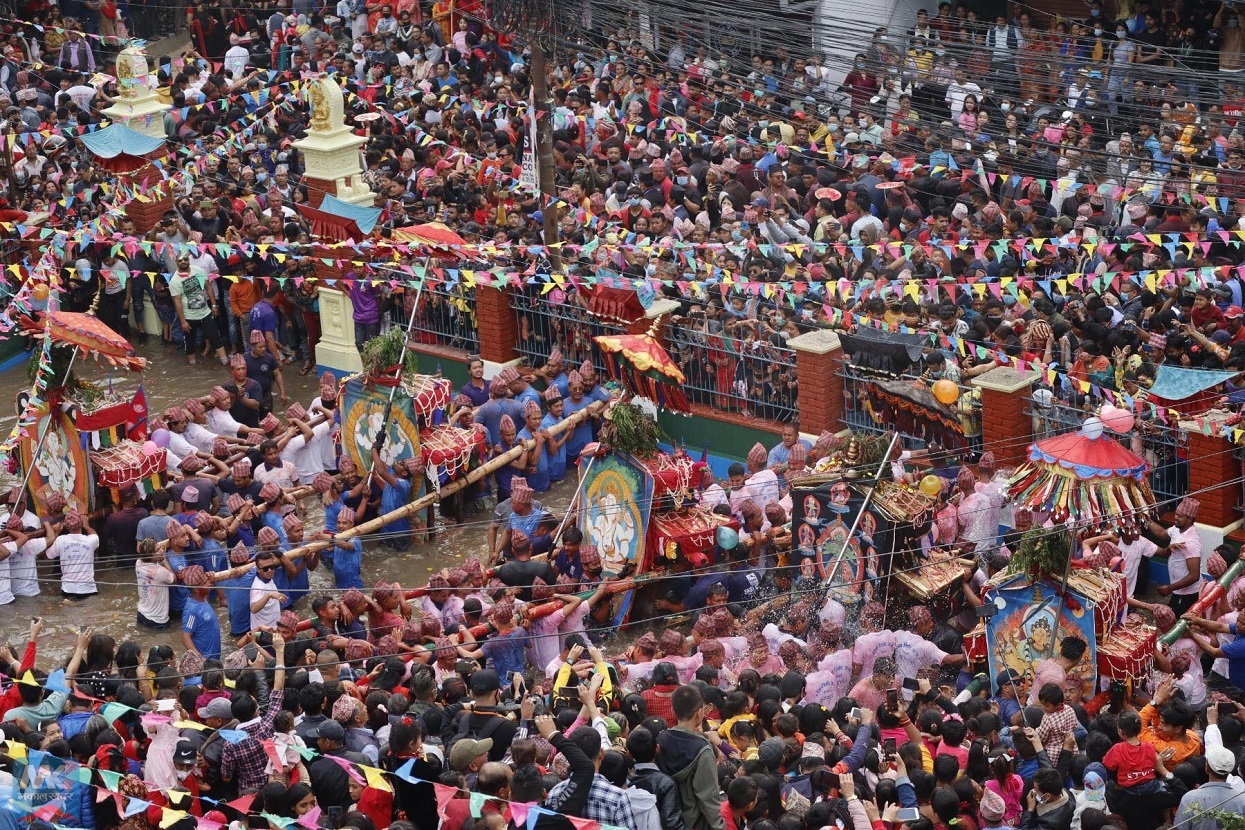 Biska festival begins in Bhaktapur