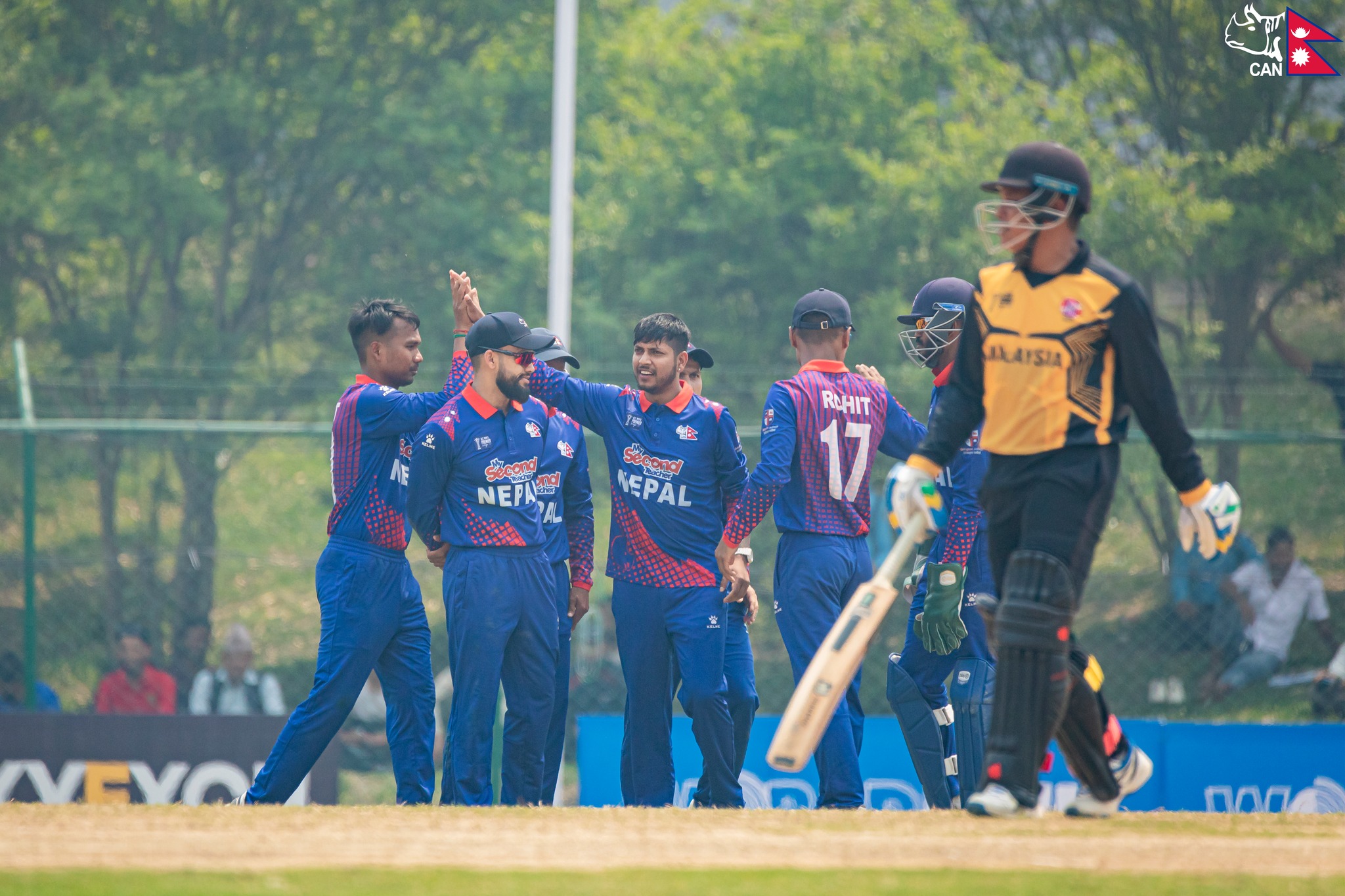 Acc Premier Cup Nepal Register A 6 Wicket Win Over Malaysia 5308