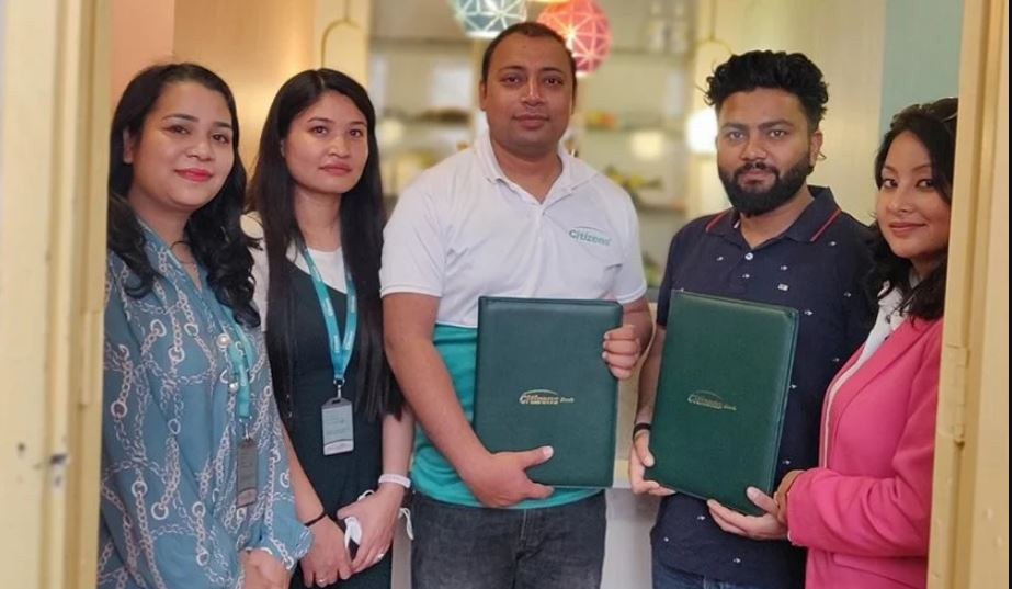 Citizens Bank & Cat Cafe signs an MoU