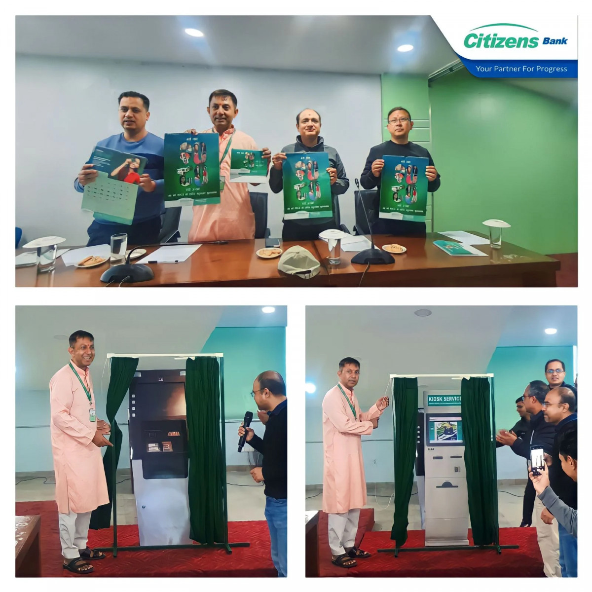 Citizens Bank extended two services simultaneous