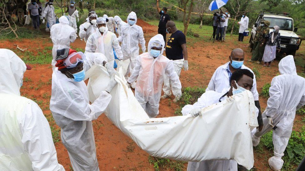 Kenya cult deaths: 21 bodies found in investigation into ‘starvation cult’
