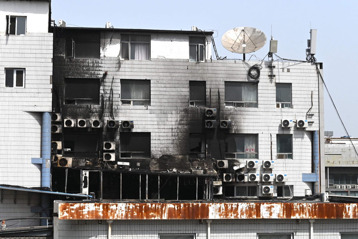 Beijing: Twelve held after Beijing hospital fire kills 29