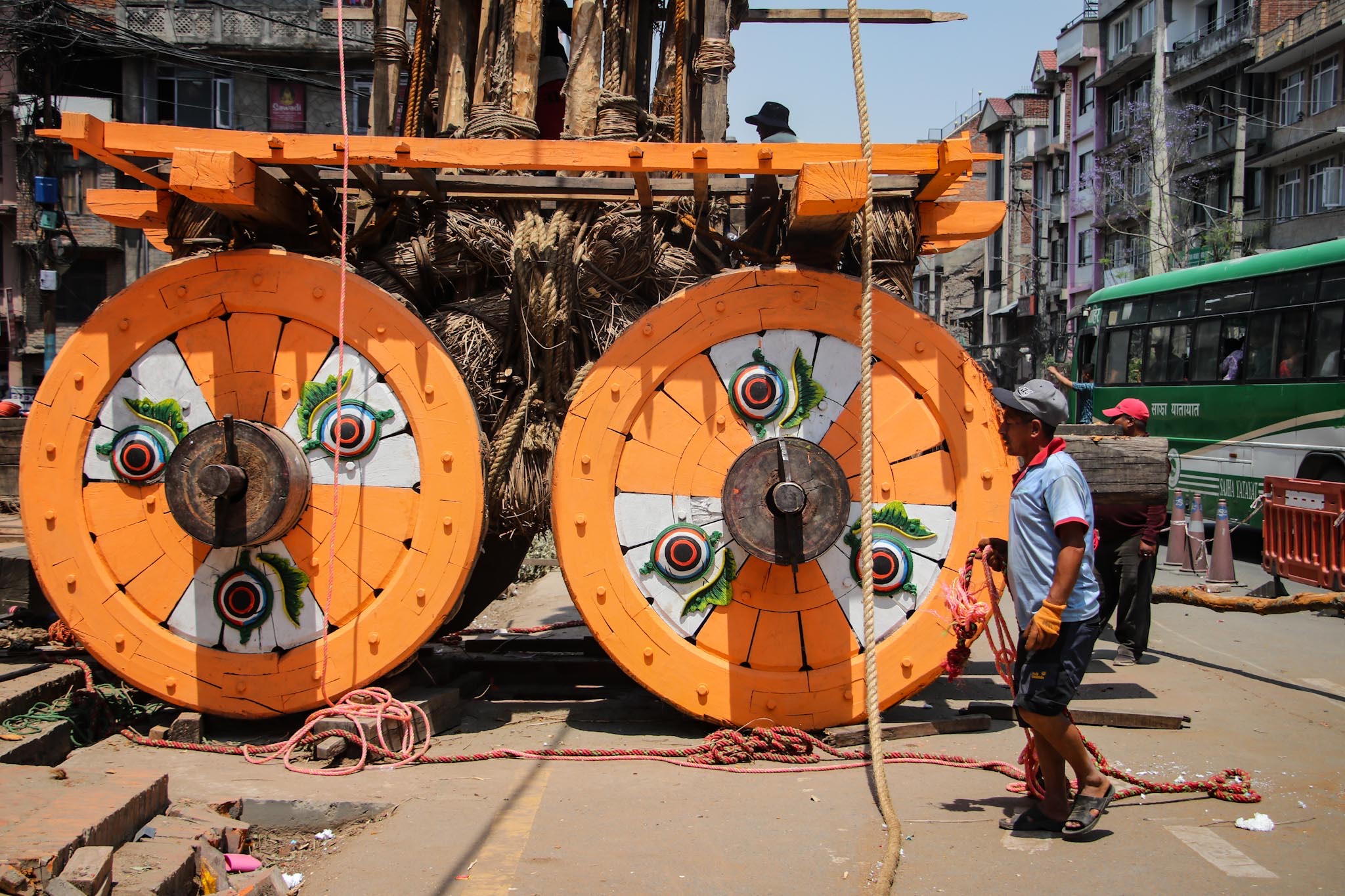 Rato Machhindranath chariot nearing completion (photos)