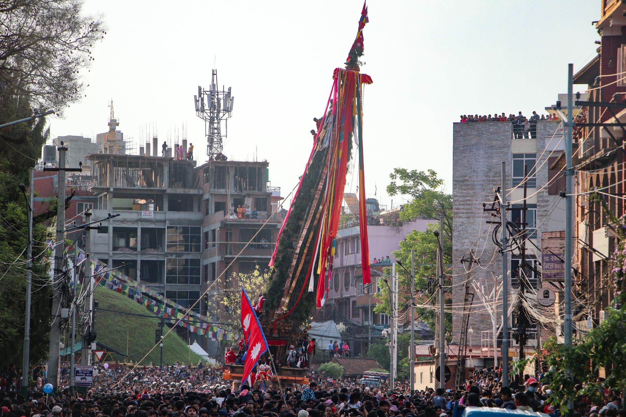 Rato Machhindranath’s chariot procession begins (photos included)