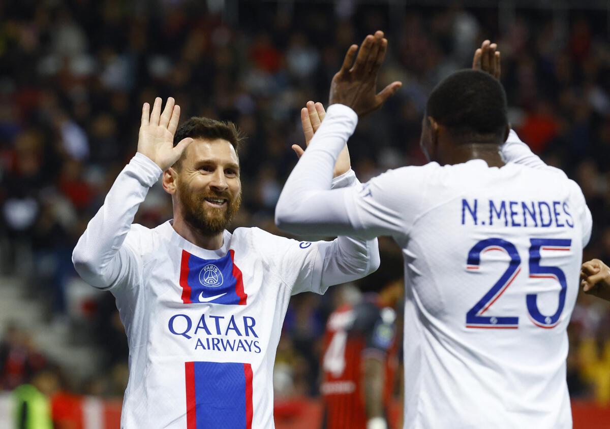 Messi, Ramos score as PSG beats Nice