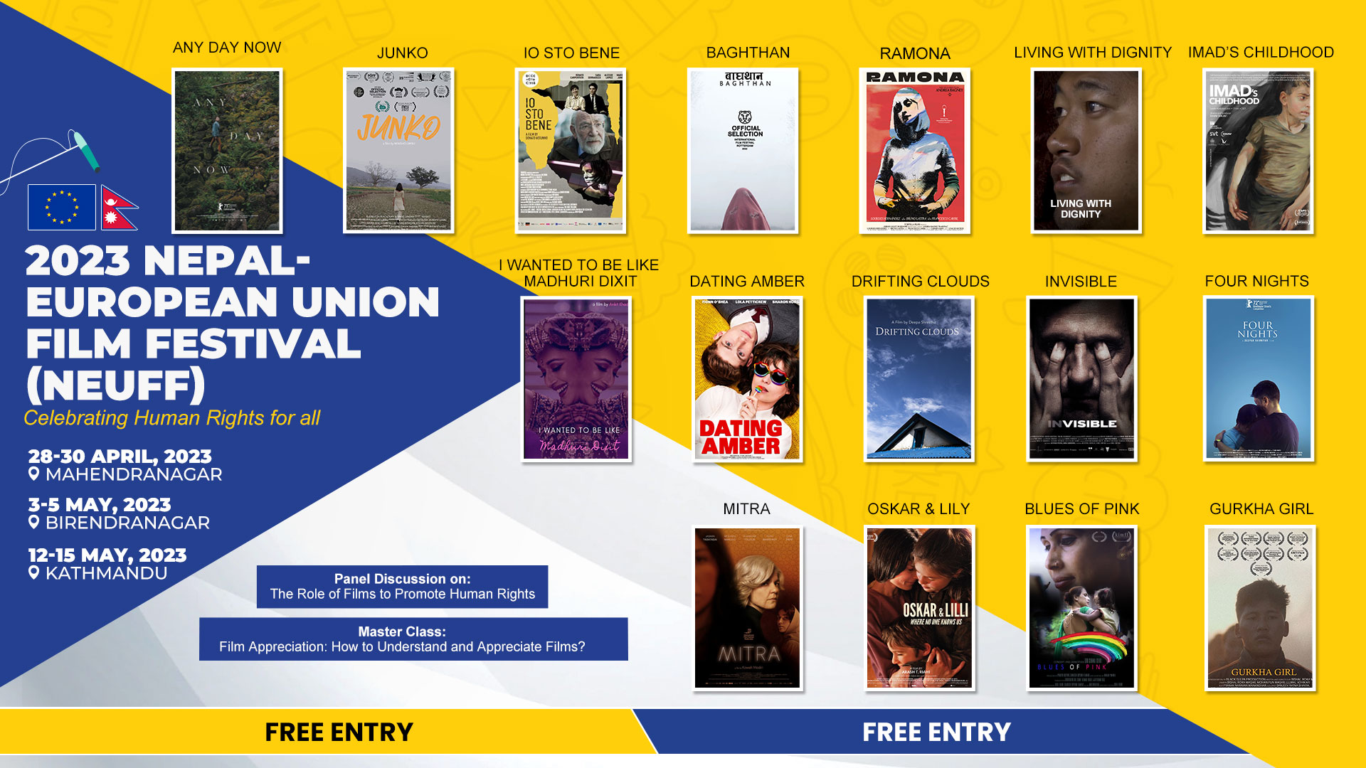 12th edition of Nepal-European Union Film Festival in offing