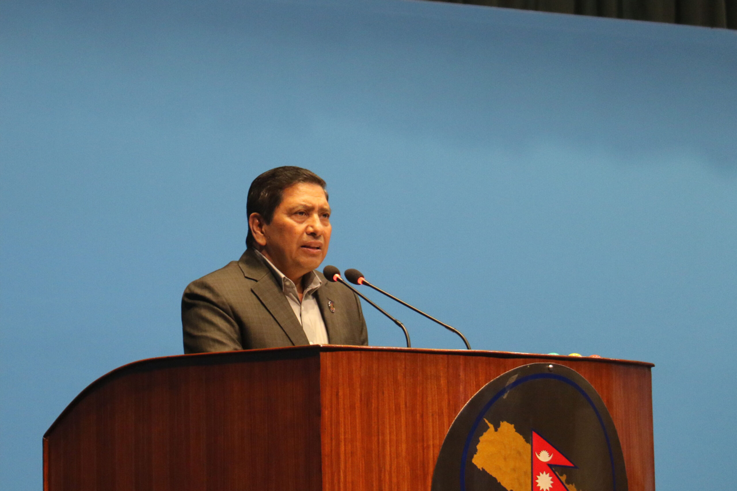 Those attempted to disrupt Oli’s event were apprehended by police: Home Minister Shrestha