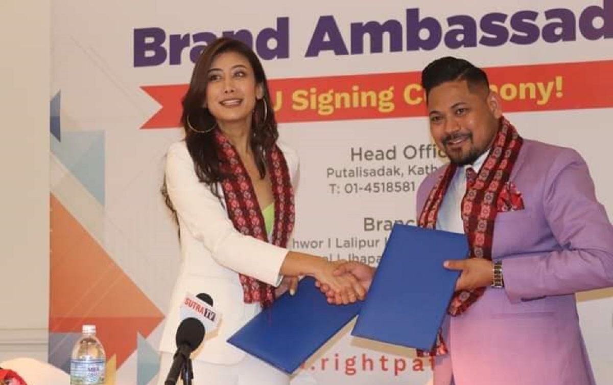 Asmi Shrestha, a former Miss Nepal, named RightPath’s brand ambassador