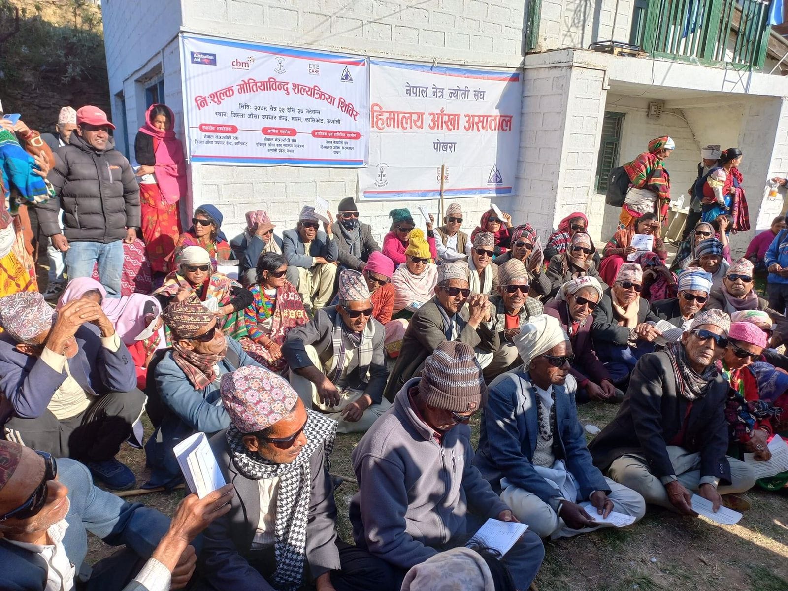 Netra Jyoti Sangh’s free eye camps in Humla & Kalikot, 1,688 eye checkups