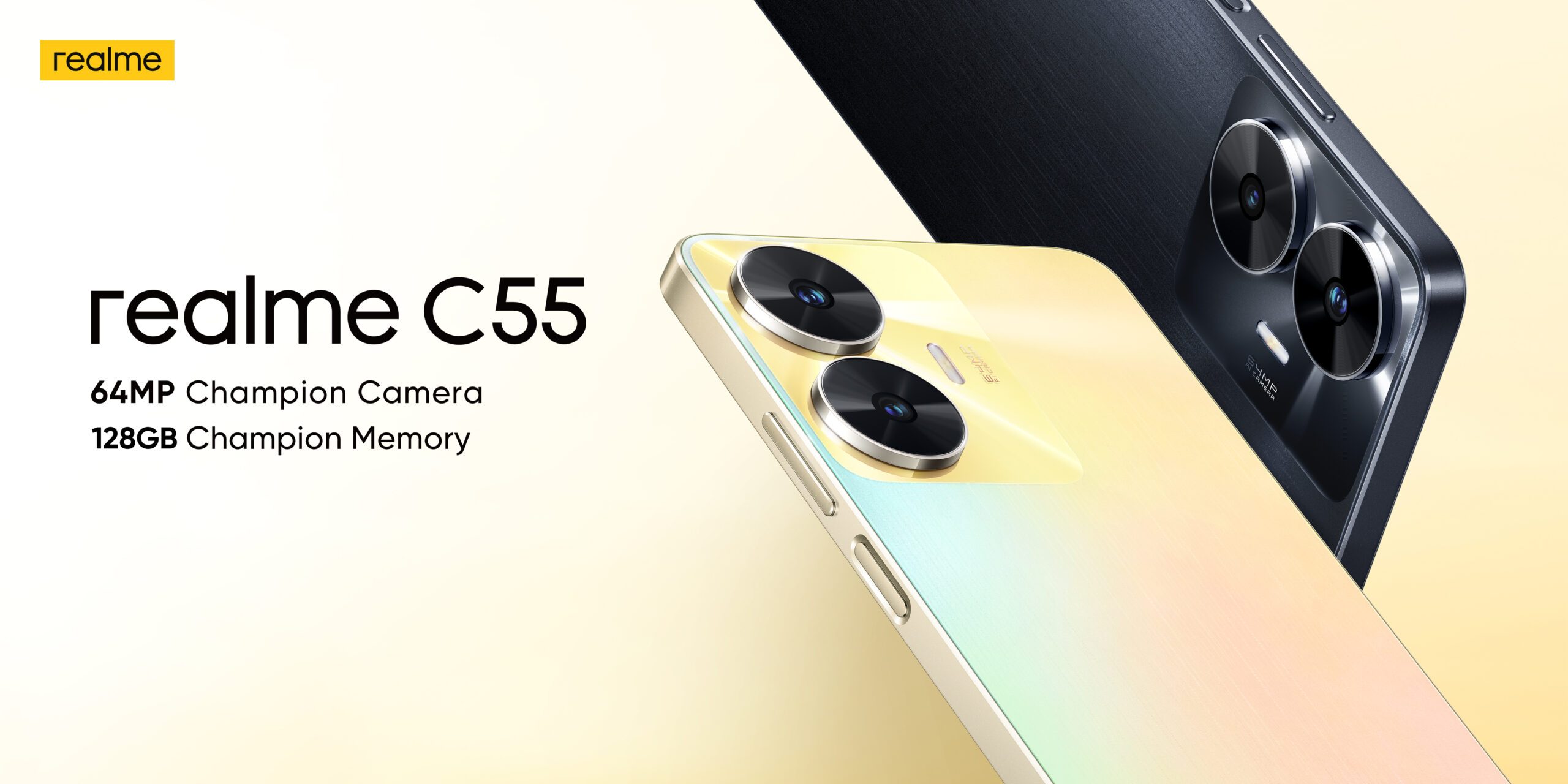 realme launches World’s first mini capsule display for Android- realme C55 with 33W fast charging & 64MP Camera