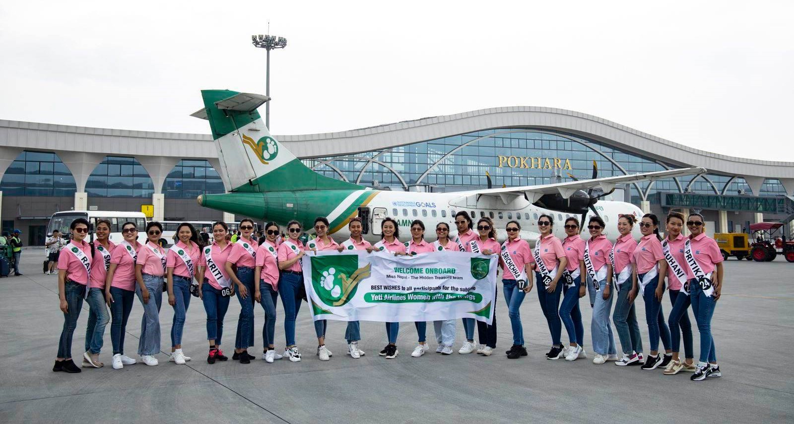 Talent show round with subtitle ‘Yeti Airlines Women with the Wings’ being held in Pokhara today