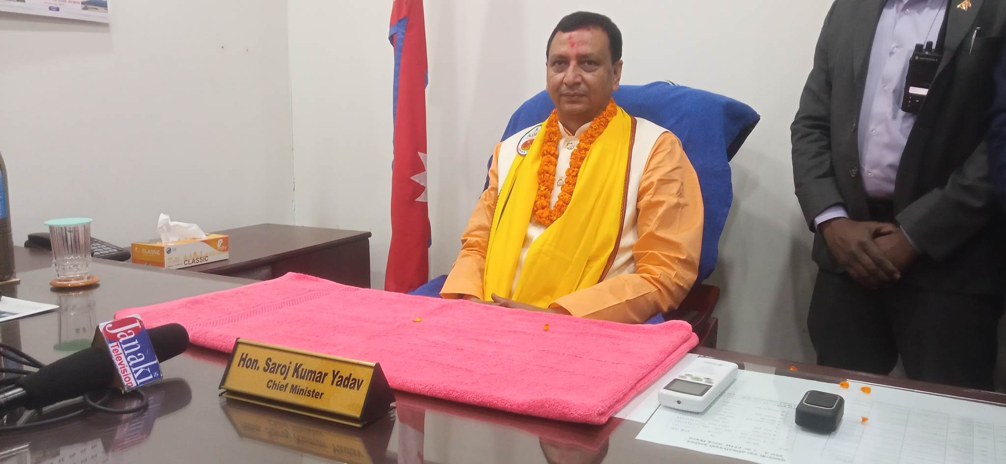 EC seeks 24-hour clarification from Madhesh CM Yadav