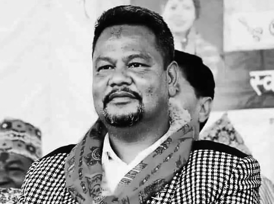 Adhikari, a ward president of Kirtipur-4 dies in an accident