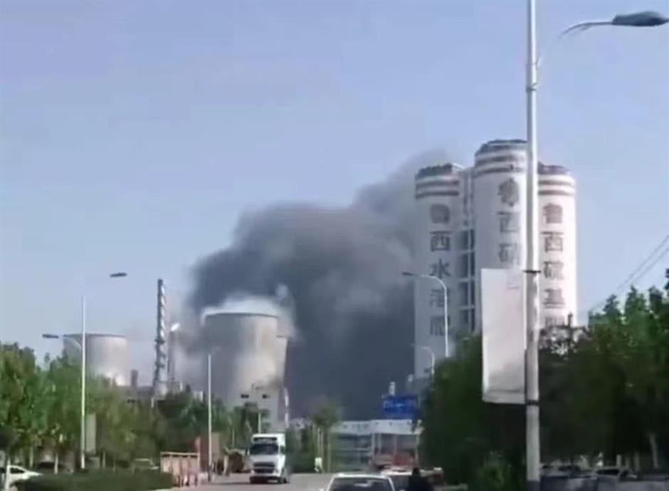 9 dead, 1 injured, 1 missing in east China chemical plant explosion