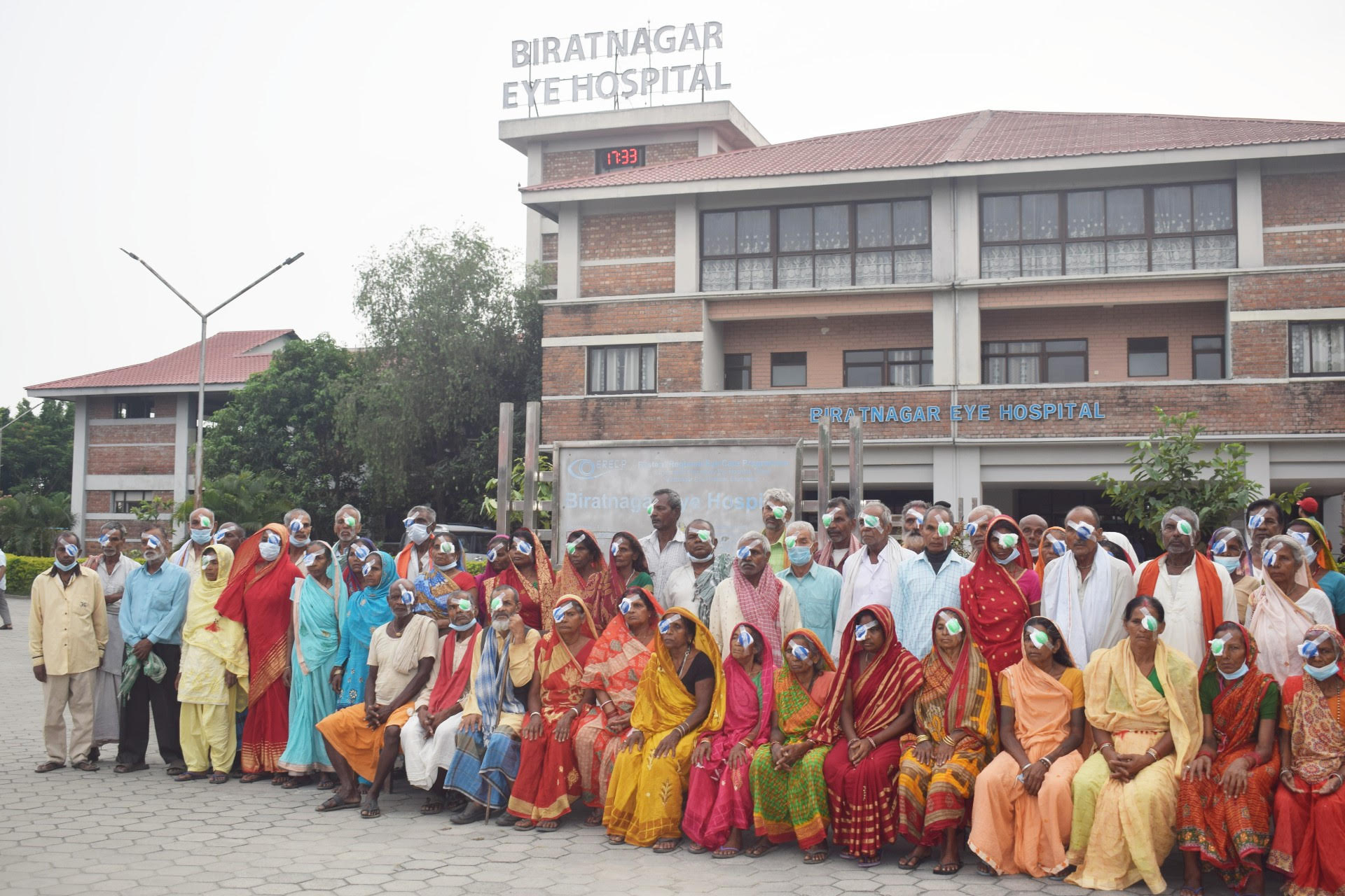 Biratnagar Eye Hospital & Noor Dubai Foundation collaborates, free eye test of 2,200 people in Sunsari