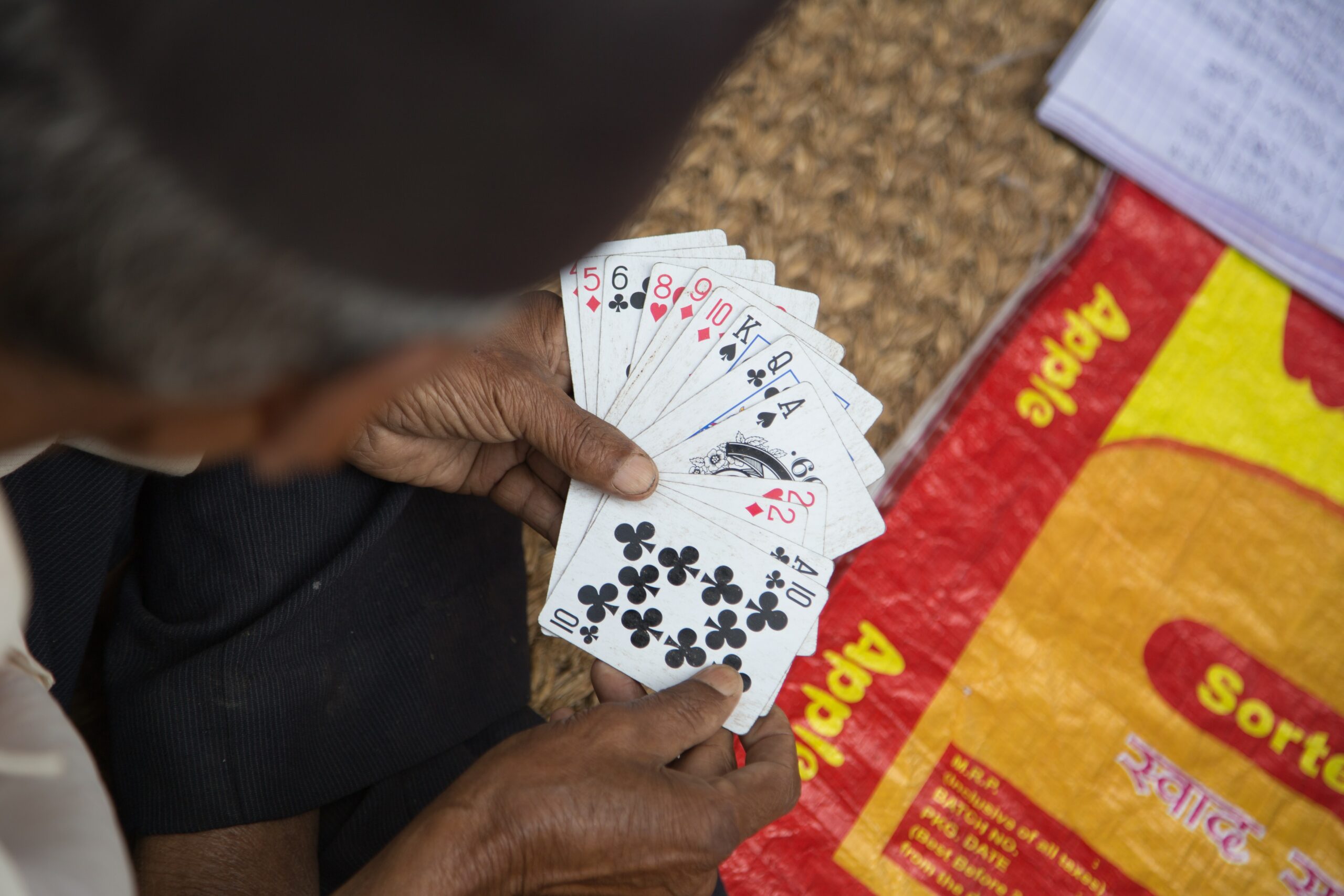 Five gamblers held