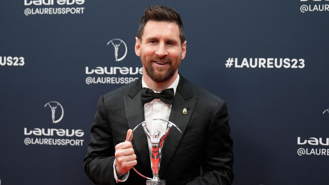 Messi wins Laureus World Sportsman award, Argentina named team of the Year