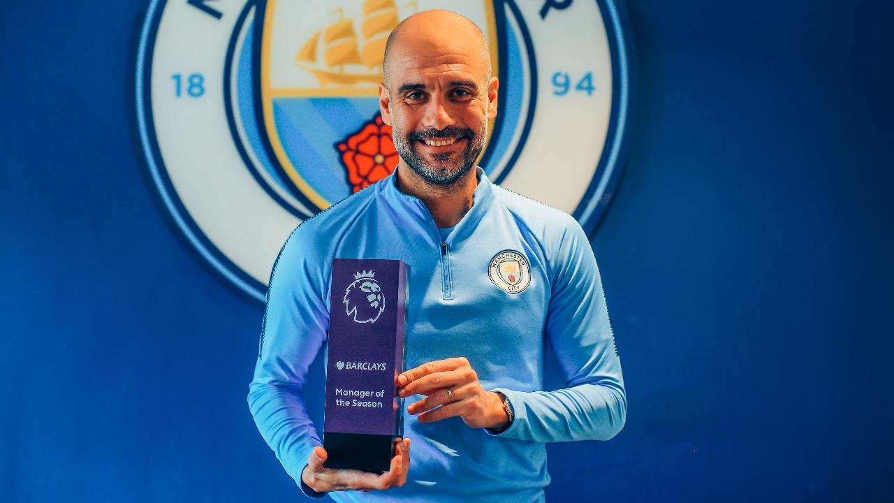 Manchester City’s Pep Guardiola named LMA manager of the year
