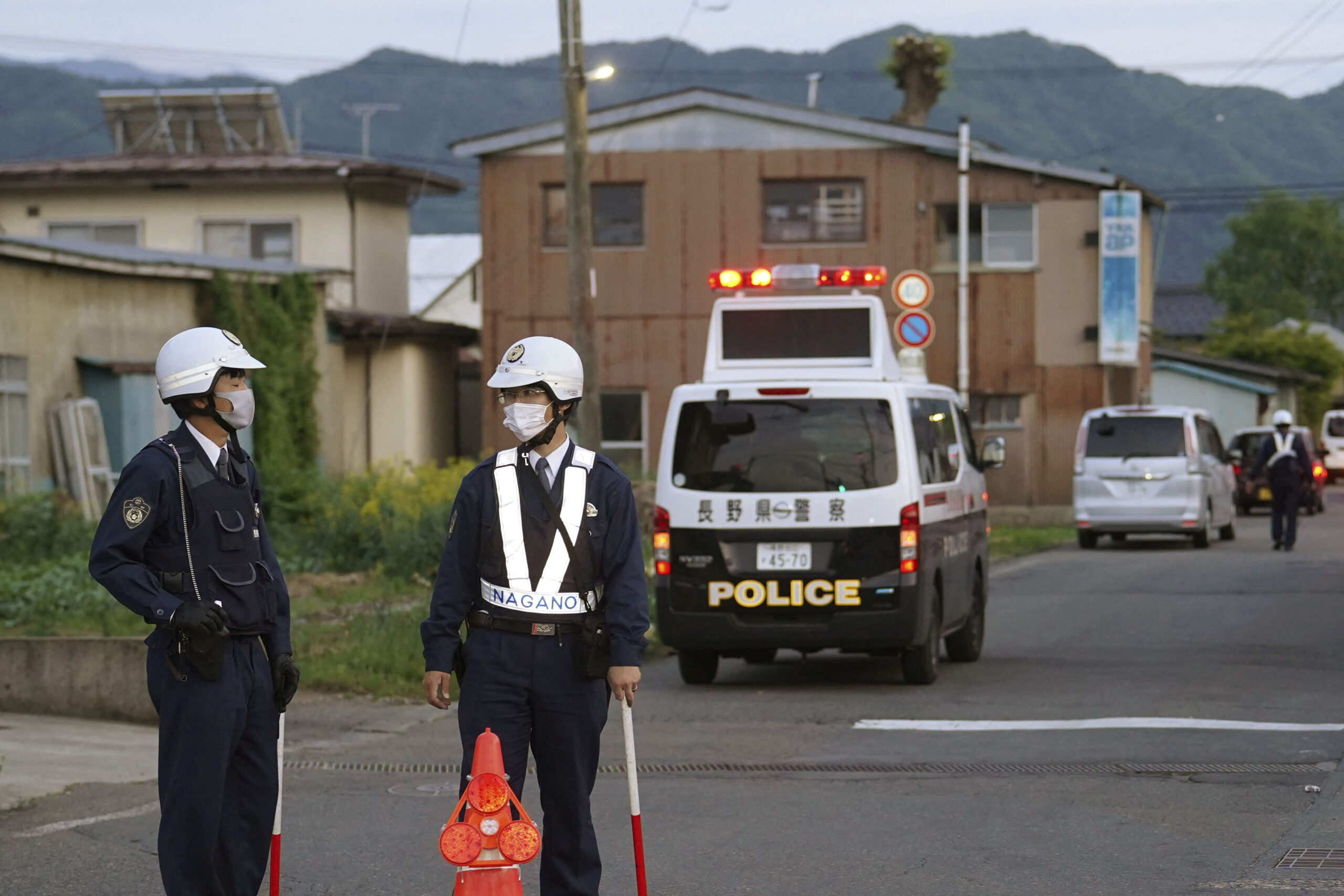 Suspect arrested after 4 killed in stabbing, shooting in central Japan
