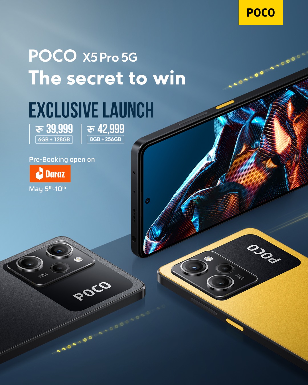 POCO X5 Pro 5G Secret To Win Exclusive Launch On Daraz English