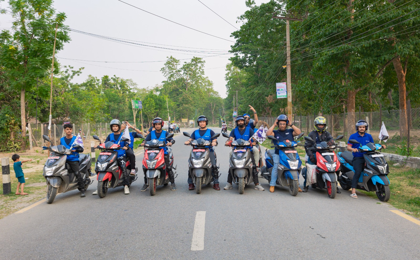 NOG Narayanghat 2nd chapter ride concludes