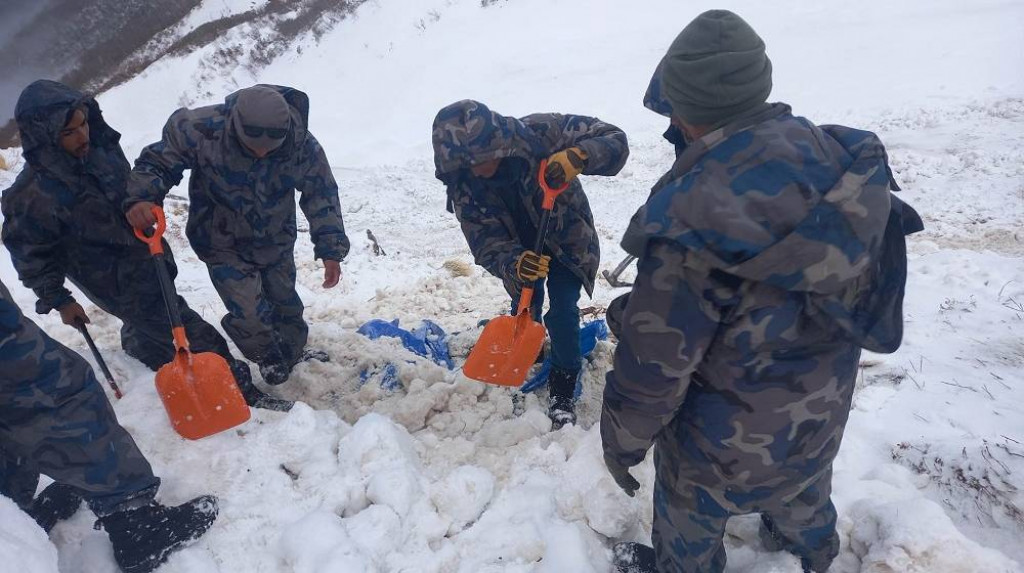 Mugu avalanche update: Rescue team could not reach avalanche site
