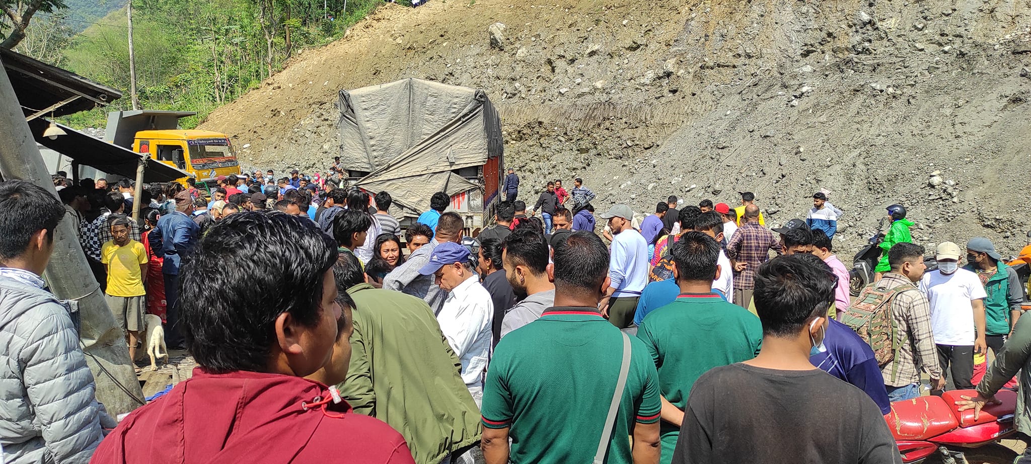 Tanahun truck crash update: 11 injured, roads blocked